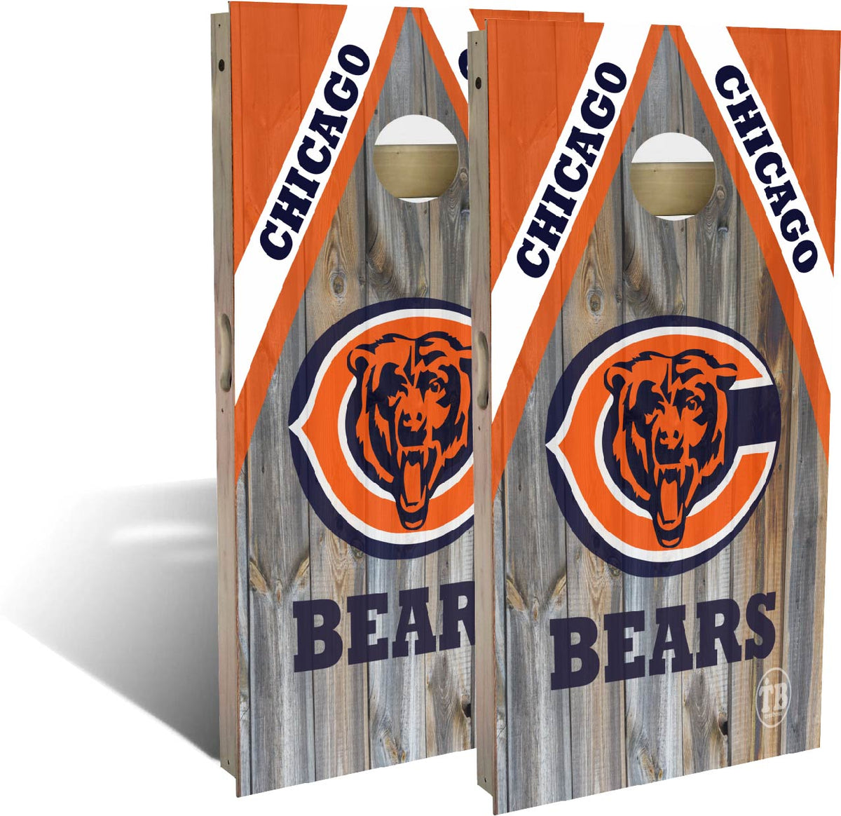 bears cornhole boards