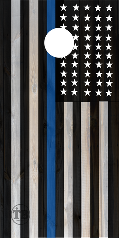 Blue Strip Flag